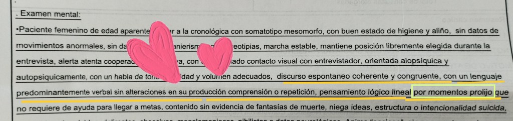 Por momentos prolijo